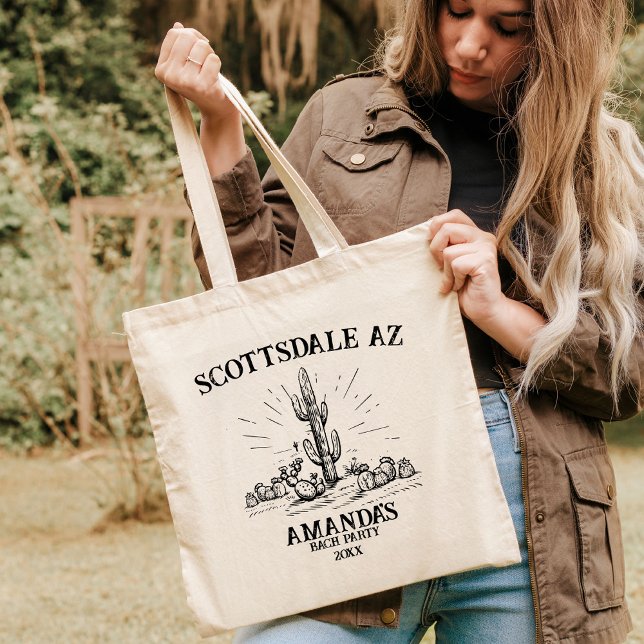 Scottsdale Desert Bachelorette Helg Girls Resa Tygkasse (Skapare uppladdad)