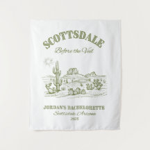 Scottsdale före slöjan möhippa skylt