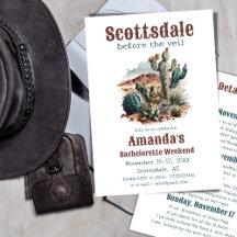 Scottsdale Före Veil Bachelorette Helg