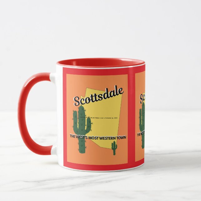 Scottsdale kaffe mugg (Vänster)