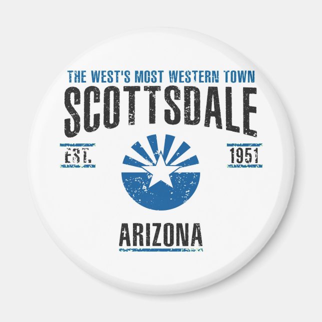 Scottsdale Magnet (Framsidan)