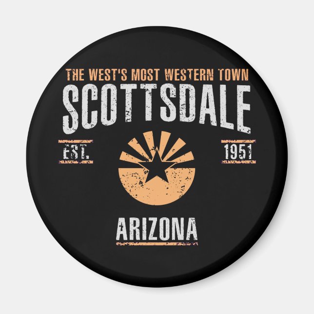 Scottsdale Magnet (Framsidan)