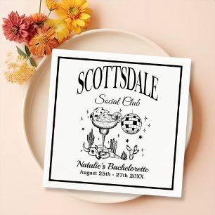 Scottsdale Möhippa Vintage Svart Papper Pappersservett