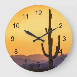 Scottsdale Sunset före stormen Stor Klocka