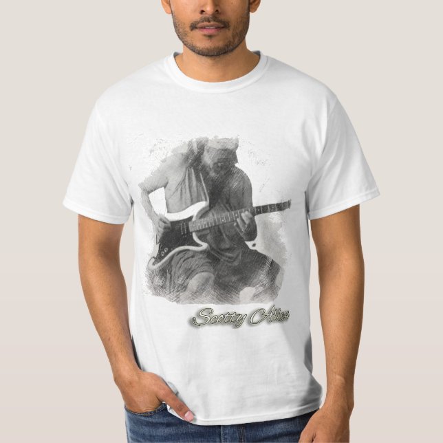 Scotty Allen Sketch T-shirt (Framsida)