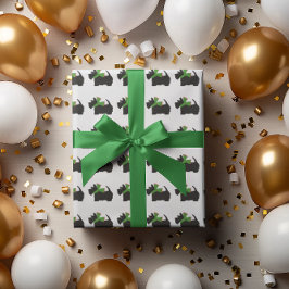 Scotty Hund och Tartan God jul Presentpapper