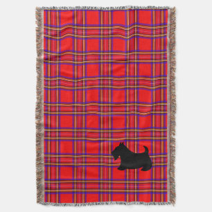 Scotty Hund Play Scottish Terrier Blanket Gift Mysfilt