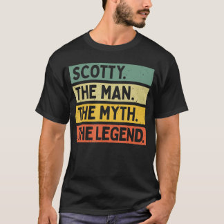 Scotty mannen myten legenden Roligt Personligt Cit T Shirt