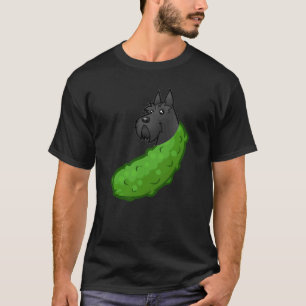 Scotty Scottish Terrier Hund Pickle Mashup Morphed T Shirt