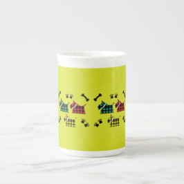 Scotty Terrier Hundar Cute Funny Terriers raser Th Benporslin Mugg