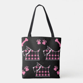 Scotty Terrier Hundar Cute Funny Terriers raser Th Tygkasse