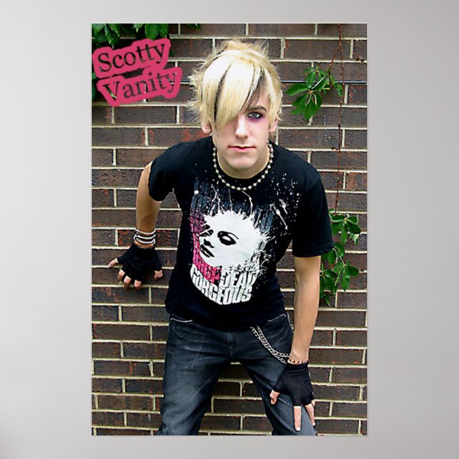 Scotty Vanity Brick Wall Poster (Framsidan)