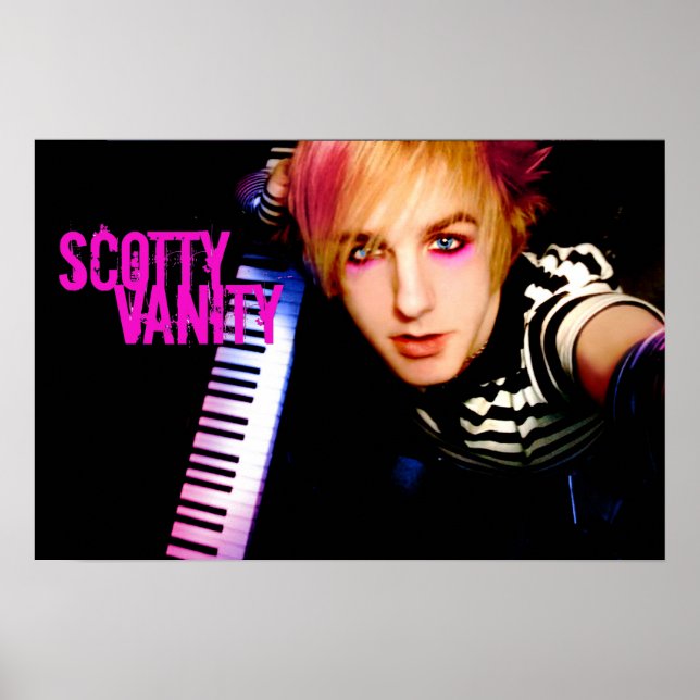 Scotty Vanity Tangentbord Poster (Framsidan)