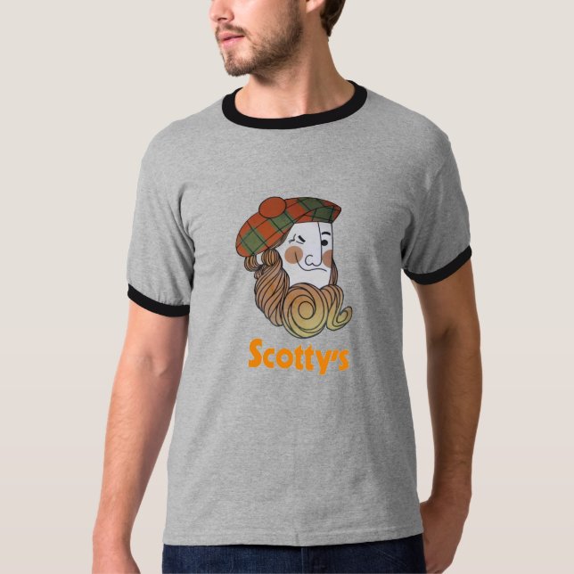 Scottys maskinvara tee shirt (Framsida)