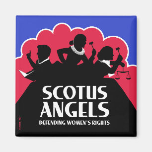 SCOTUS Änglar - Nonvåldsamt (Gun-Free) Edition Magnet