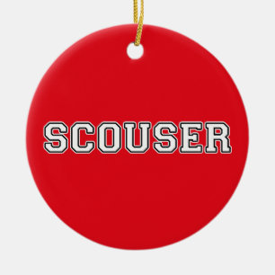 Scouser Julgransprydnad Keramik