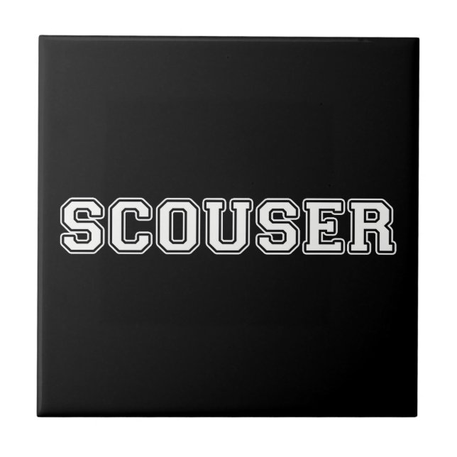 Scouser Kakelplatta (Framsidan)