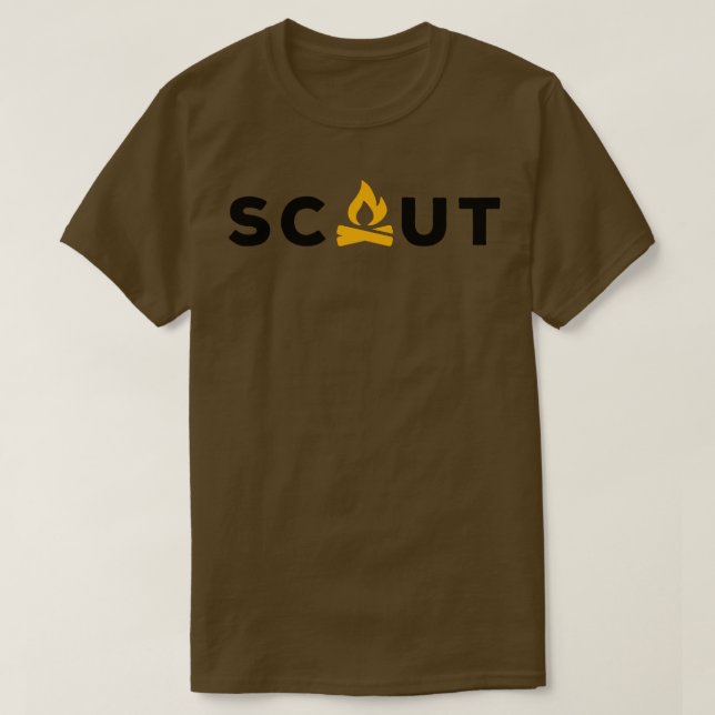 Scout  2 t shirt (Design framsida)