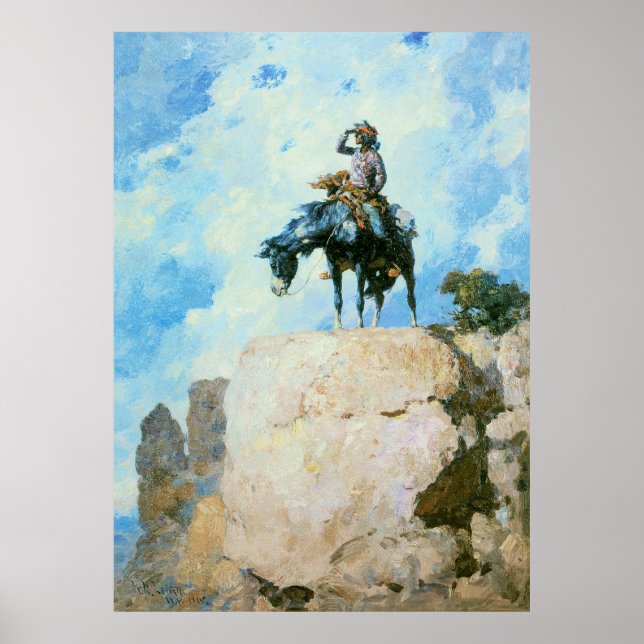 Scout, av William Robinson Leigh Poster (Framsidan)