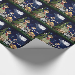 Scout Boy Tecknad Woodland Animals från Campfire Presentpapper