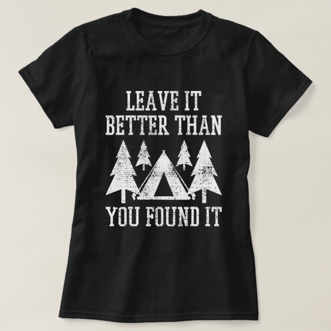 Scout Camping Outdoor Campfire Hickacking-ompackni T Shirt (Design framsida)