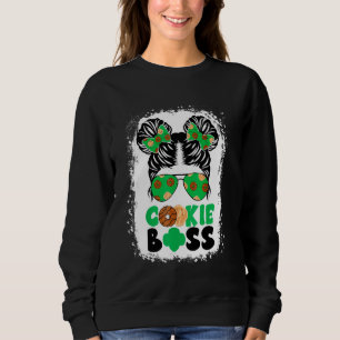 Scout Cookies Chef Messy Bun Cookies Mamma Girls K T Shirt