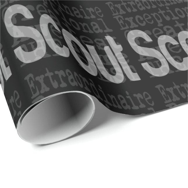 Scout Extraordinaire Presentpapper (Rullad Hörn)