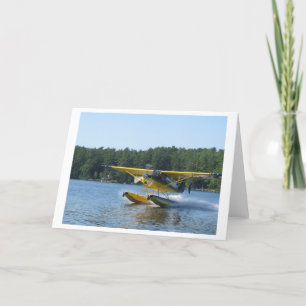 Scout Floatplane on Panther Pond, Maine Kort