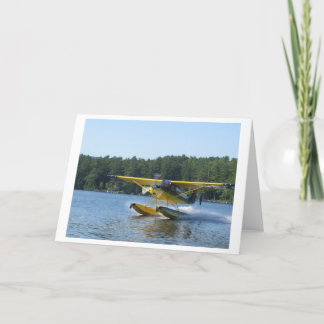 Scout Floatplane on Panther Pond, Maine Kort