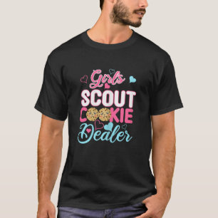 Scout for Girls Cookie Dealer Funny Scouting Booth T Shirt