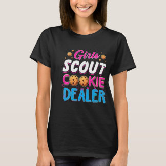 Scout For Girls Cookie Dealer Funny Scouting Famil T Shirt