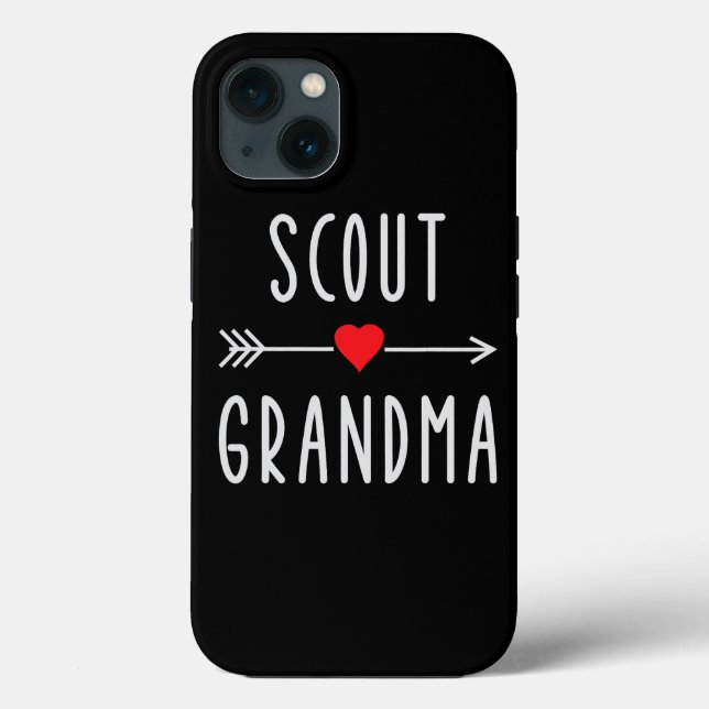 Scout Grandma Funny Scout Scouting Grandma Gift Mo (Baksida)