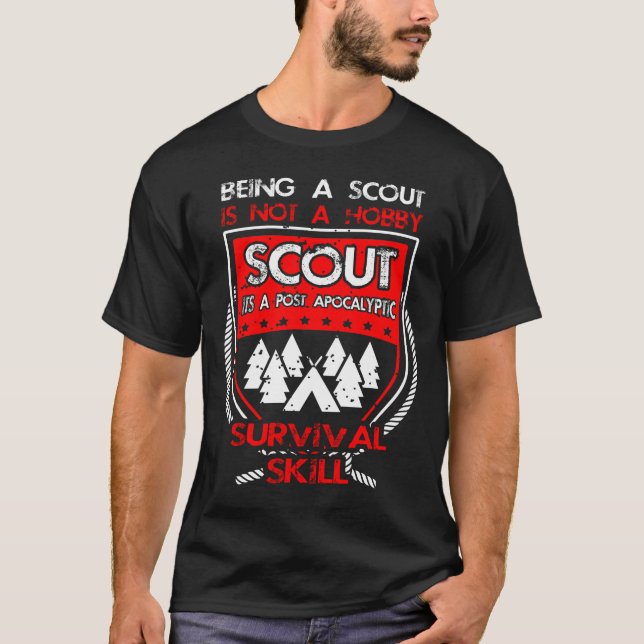 Scout inte en hobby-scout-scout T-Shir T Shirt (Framsida)