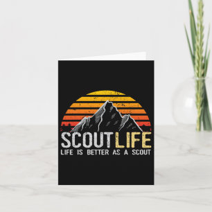 Scout Life and Life är bättre som en scout-soffa Kort