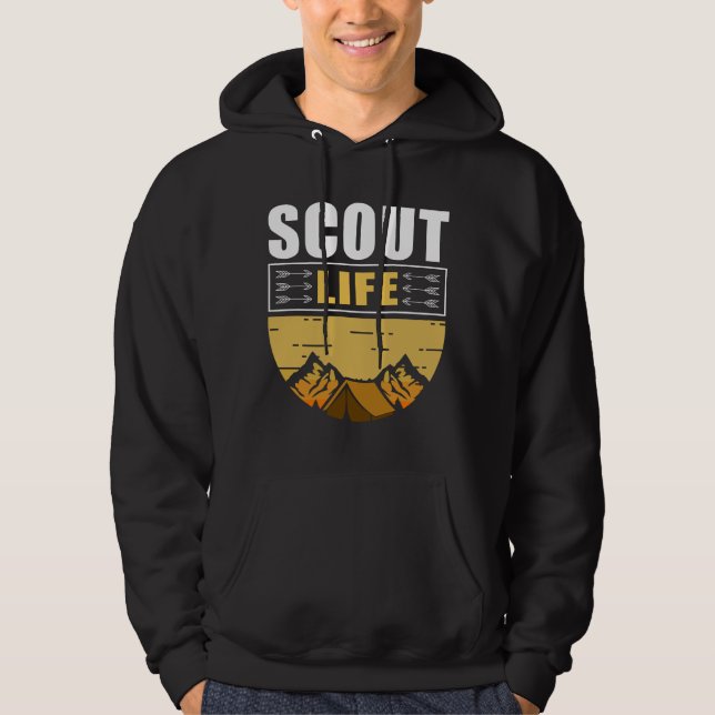Scout Life| Kampanjsalonger Hoodie (Framsida)