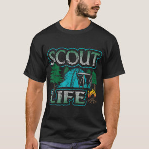 Scout Life Unge Camping Scouting Hiking Troop Lead T Shirt