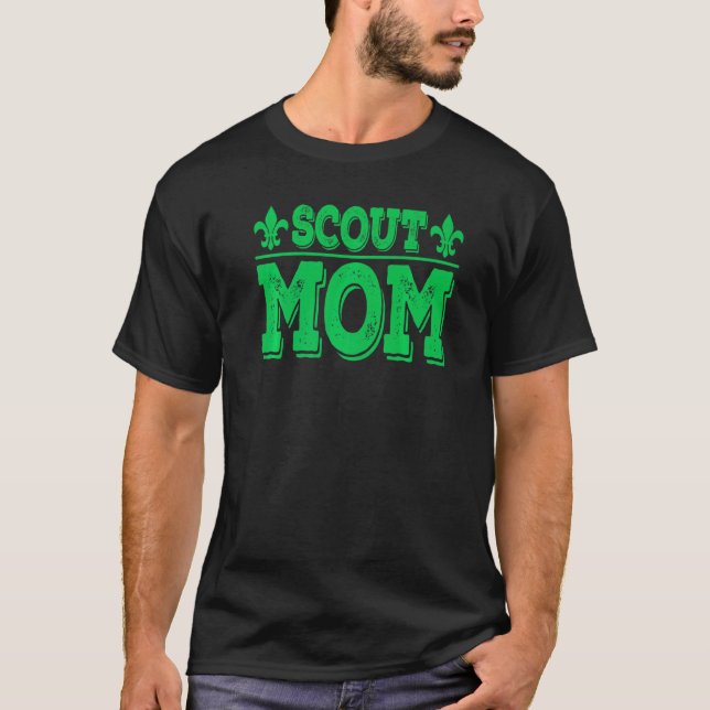 Scout Mamma Scouting T Shirt (Framsida)