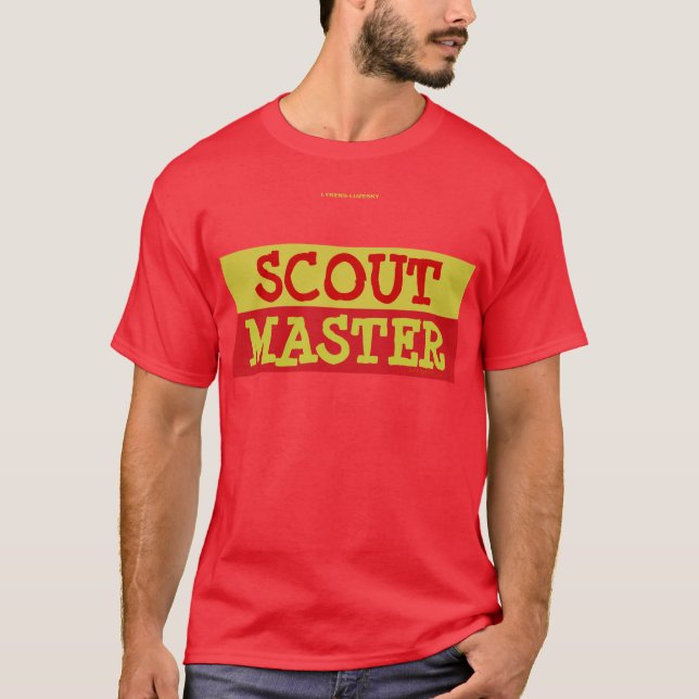 SCOUT MASTER T SHIRT (Framsida)