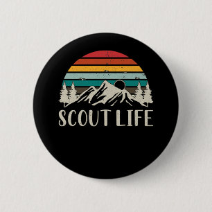 Scout Natature Forest Mountain Camper Äventyr Knapp