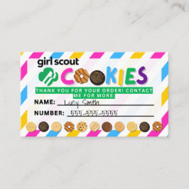 Scout Reorder Rand Visitkort