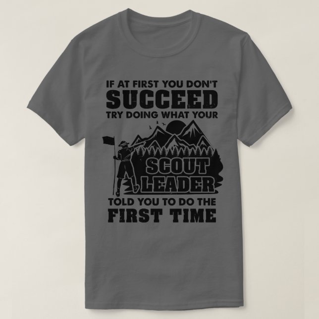 Scout Scout Leader 1 T Shirt (Design framsida)