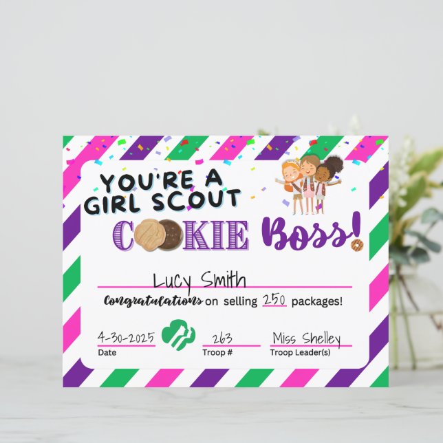 Scout Selling Cooke Chef Award (Stående Fram)