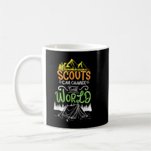 Scout Spjälkarläger Bergstrakter Kaffemugg