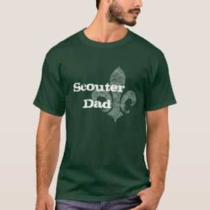 Scouter pappaT-tröja T-shirt