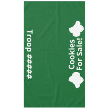 Scouting Cookies for Sale & Troop Tablecloth