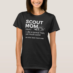 Scouting Scout Mamma Definition Best Mamma någonsi T Shirt