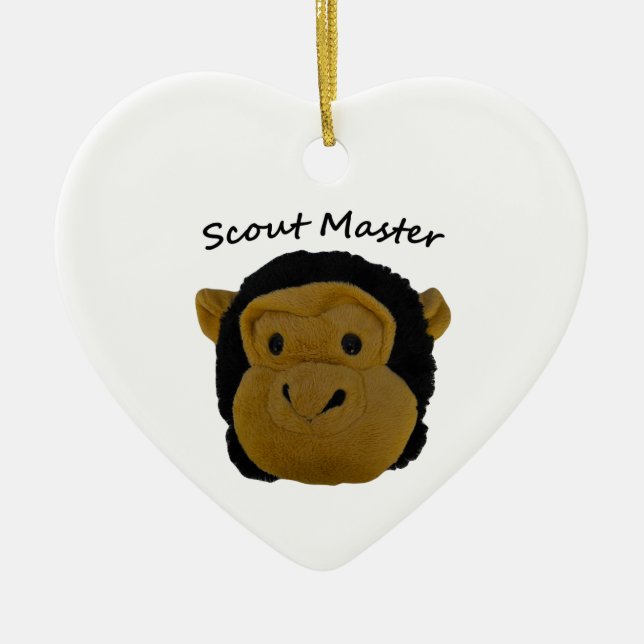 Scoutledare Julgransprydnad Keramik (Framsidan)