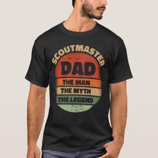 Scoutmaster Pappa, mannen, myten, legend T Shirt