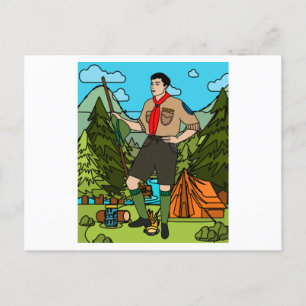 Scouts Survival Natature Vykort