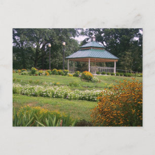 Scovill Gazebo, Decatur IL Vykort